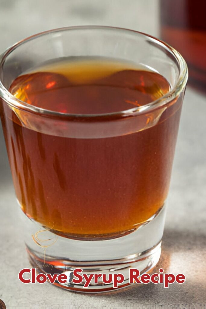 Clove Syrup Recipe