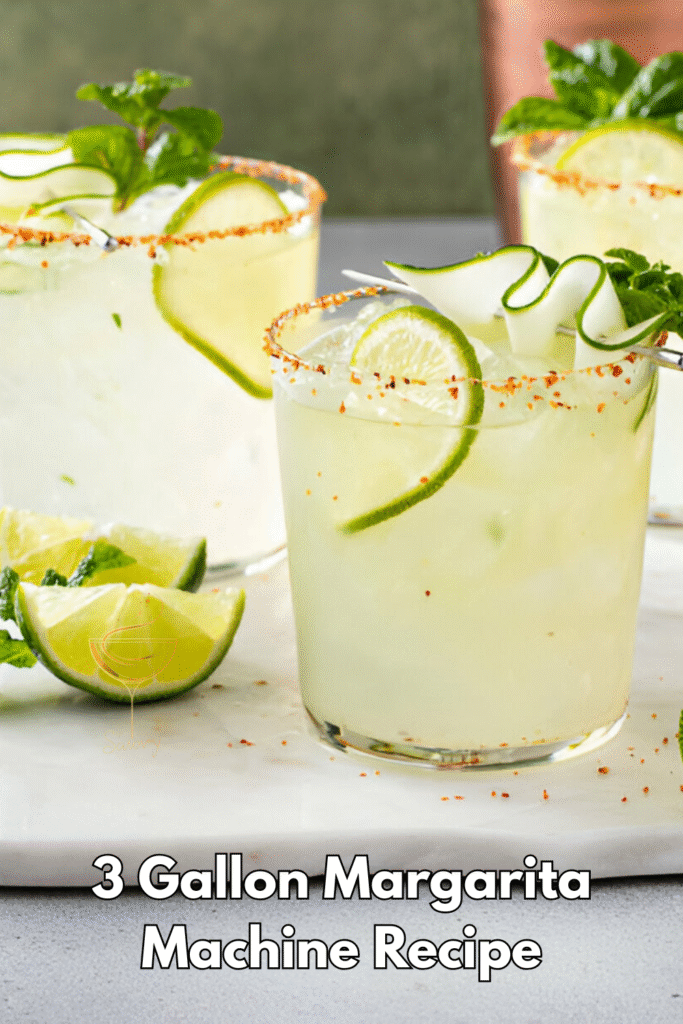 3 Gallon Margarita Machine Recipe