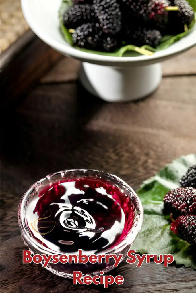 Boysenberry Syrup Recipe